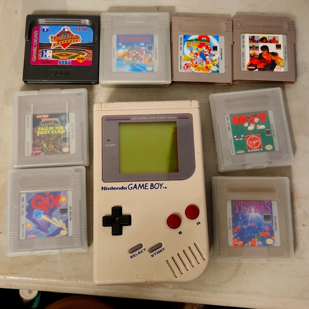 Game boy and games